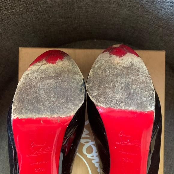 Louboutin Bianca Patent Leather Heels - Picture 12 of 14